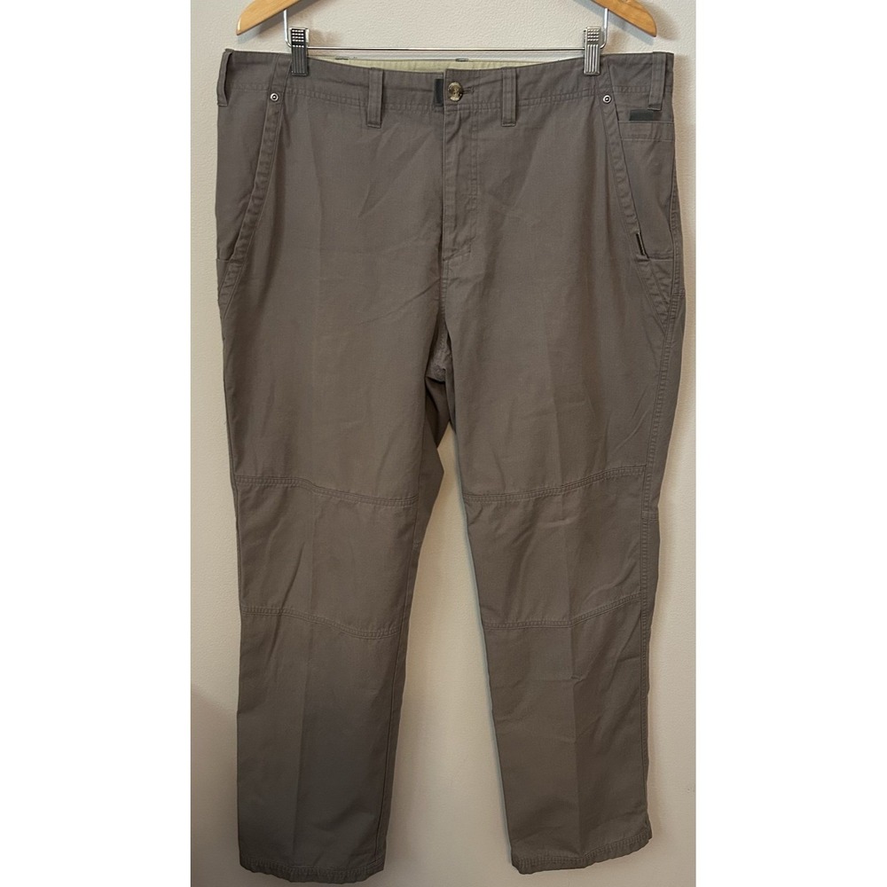 ExOfficio Pants Mens 38 Brown Insect‎ Shield Hiking Outdoor Mosquito Repellent